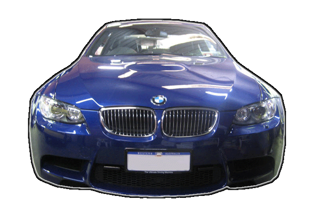 GF100 Laser Jammer: BMW M3.