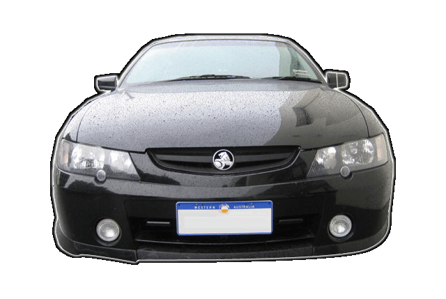 Laser Jammer GF100 installed, Commodore UTE