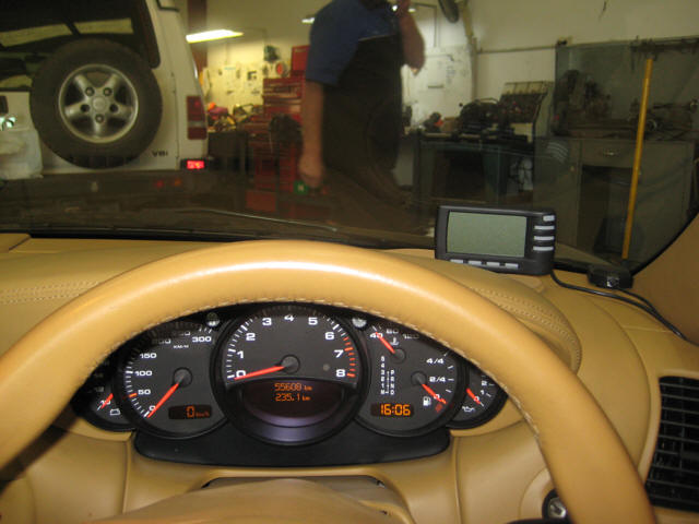 DSI Stinger Computer - Radar Detector installed.
