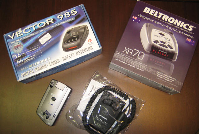 Radar Detectors traded for new Whistler PRO78 radar detector.